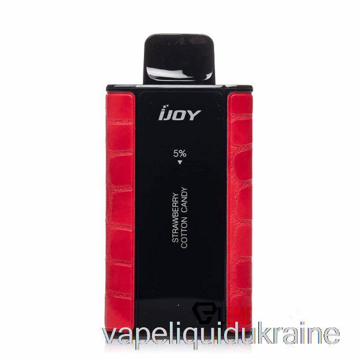 Vape Liquid Ukraine iJoy Captain 10000 Disposable Strawberry Cotton Candy